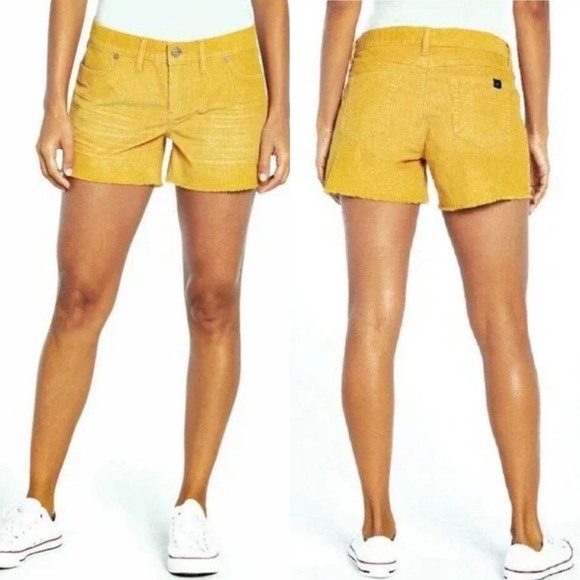 GAP Pants - Gap Oro Gold Corduroy Mid Rise Shorts